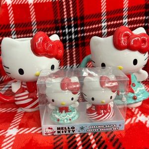 Hello Kitty Mug Salt Pepper Shaker Bundle
